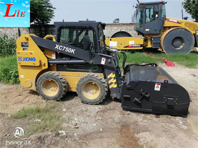 skid steer Box sweeper  broom sweeper