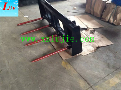 Skid steer bale handler