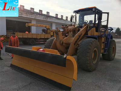 China Liugong wheel loader snow plows attachments