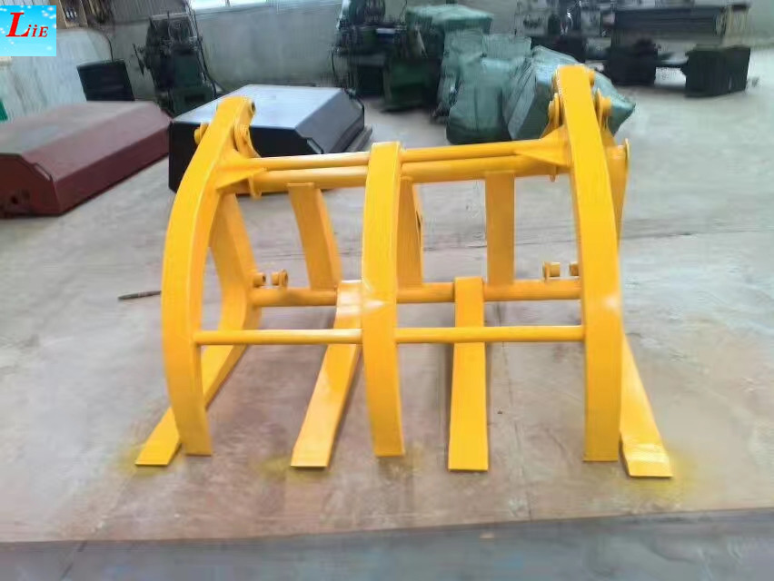 China wheel loader Hardwood Log Grab attachments