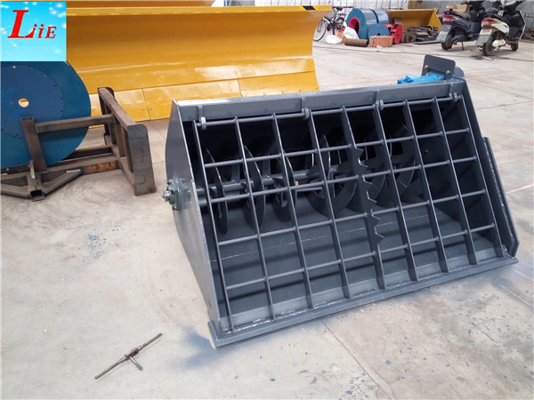 China skid steer Concrete Mixer Bucket attachments