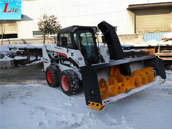 skid steer snow removal machine skid steer loader snow blower from China