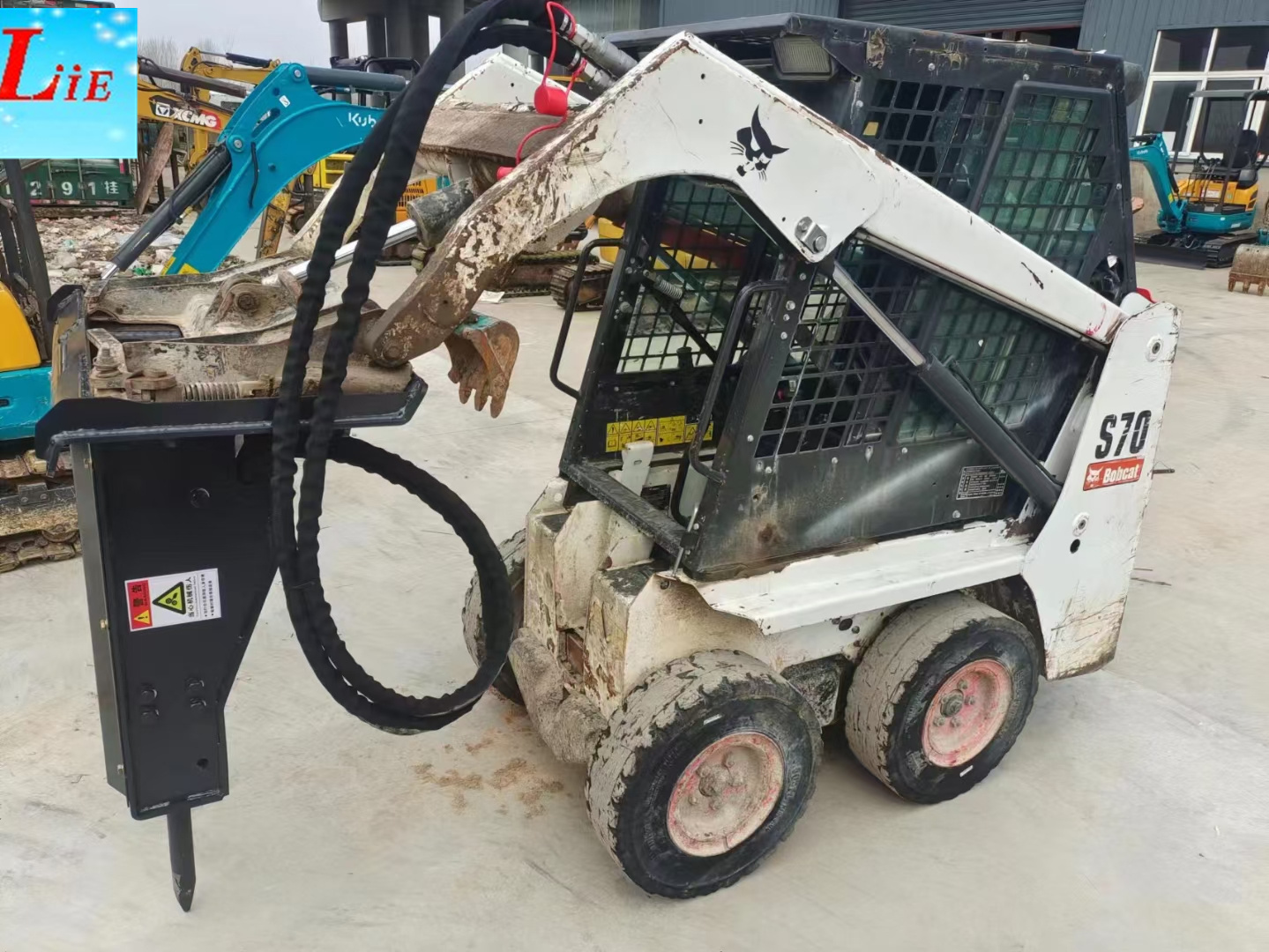 Mini Hydraulic Breaker for Bobcat Skid Steer Loader