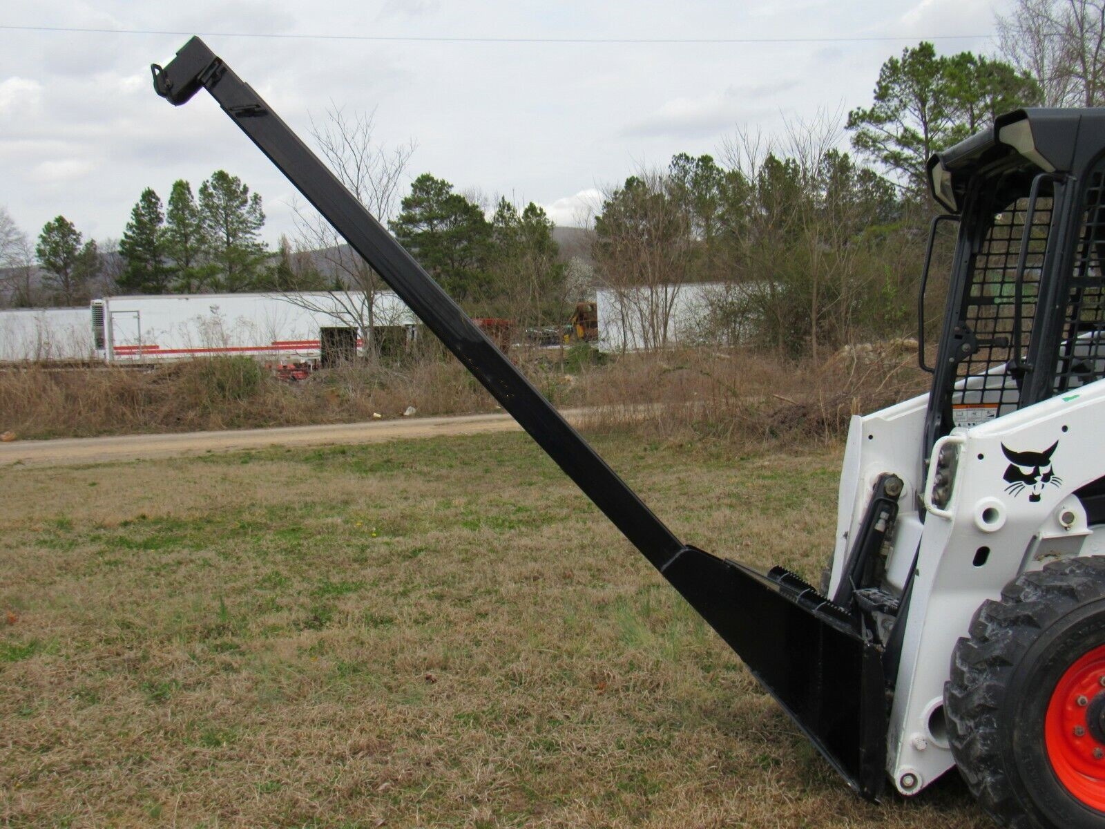 Skid steer hoist attachments skid loader lifter